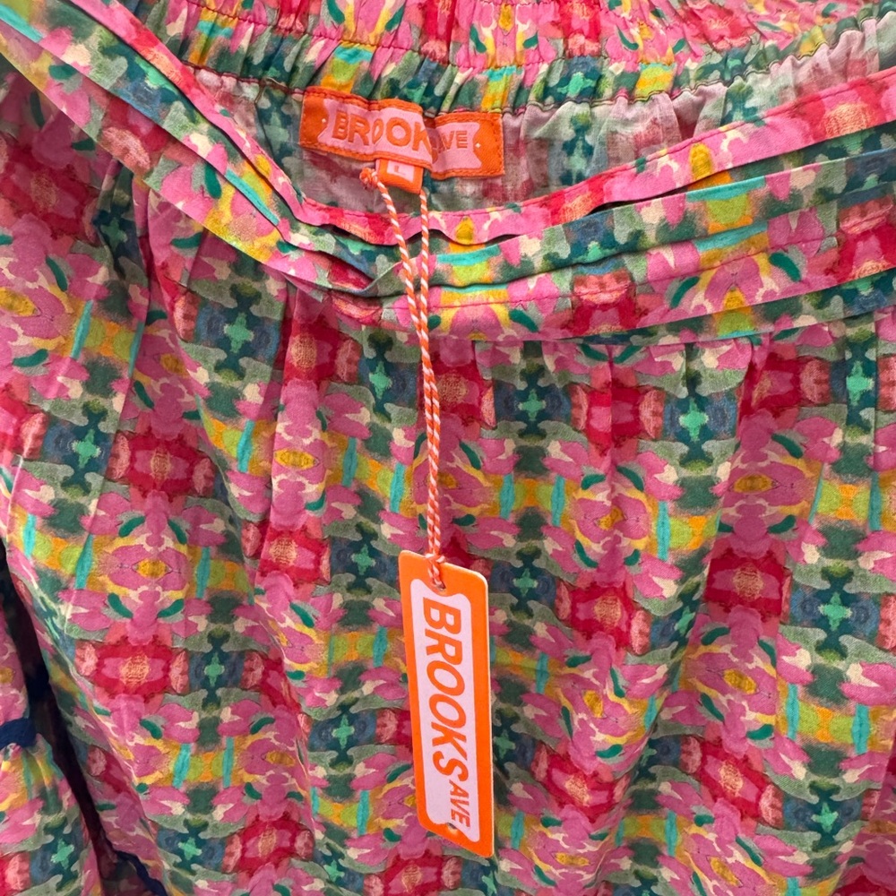 Brooks Ave Multicolor Maxi Skirt